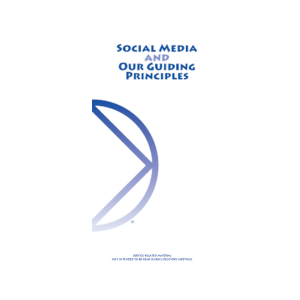 SOCIAL MEDIA & GUIDING PRINCIPLES